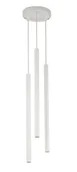 Lampy sufitowe - Sopel Koło lampa wisząca 3-punktowa biała 33623 - miniaturka - grafika 1
