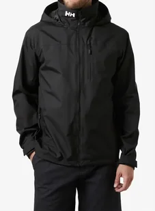 Kurtka przeciwdeszczowa Helly Hansen Crew Hooded Jacket 2.0 - black - Kurtki męskie - miniaturka - grafika 1