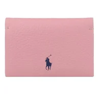 Portfele - POLO RALPH LAUREN Polo Play Etui na karty kredytowe Skórzany 10 cm różowy - miniaturka - grafika 1
