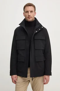 Calvin Klein kurtka męska kolor czarny przejściowa K10K113454 - Kurtki męskie - miniaturka - grafika 1