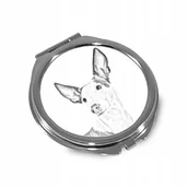 Lusterka do makijażu - Podenco z Ibizy Lusterko kieszonkowe składane - miniaturka - grafika 1