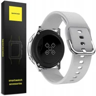 Akcesoria do smartwatchy - Pasek Silikonowy Opaska do zegarka Smartwatch 22mm gray - miniaturka - grafika 1