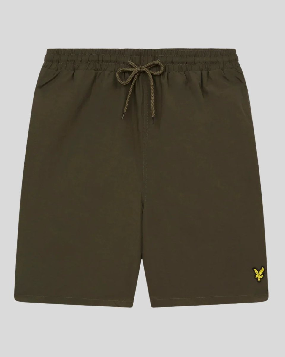 strój kąpielowy mare e piscina męskie lyle and scott 1874 sh1204vb swim short w485 oliwkowy