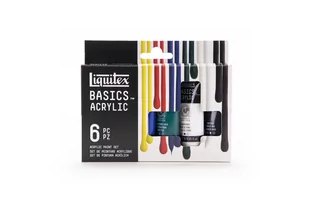Zestaw farb, 6 kolorów, Liquitex - Farby i media malarskie - miniaturka - grafika 1