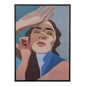 Plakaty - Plakat w ramie 52x72 cm Lady − Bloomingville - miniaturka - grafika 1