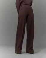 Spodnie sportowe damskie - Spodnie Art choclate - miniaturka - grafika 1