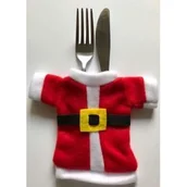 Pozostałe akcesoria świąteczne - GAM Ubranko Mikołaja na sztućce - 1 szt. EKWA16111A - miniaturka - grafika 1