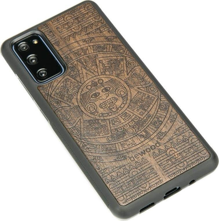 BeWood Drewniane Etui Samsung Galaxy S20 FE KALENDARZ AZTECKI ZIRICOTE