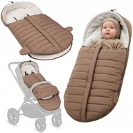 Śpiworki dla dzieci - ŚPIWOREK DO WÓZKA sanek gondoli fotelika WODOODPORNY 4w1 LIONELO OLI - miniaturka - grafika 1
