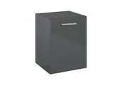 Szafki łazienkowe - Szafka łazienkowa pod blat Roca Kwadro Plus 40 cm antracyt połysk A857974153 - miniaturka - grafika 1