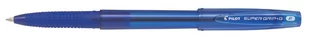 Pilot Długopis ze skuwką Super Grip-G niebieski BPS-GG-F-L - Długopisy - miniaturka - grafika 2