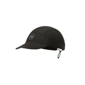 Czapki damskie - BUFF Czapka do biegania PACK RUN CAP XL r-solid black - miniaturka - grafika 1