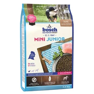 Bosch Petfood Hundefutter Mini Junior, 1Er Pack (1 X 3 Kg) - Suplementy i witaminy dla psów - miniaturka - grafika 1