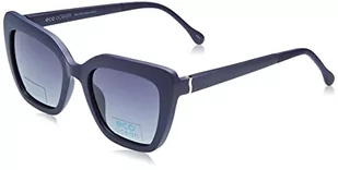 MODO & ECO Damskie okulary przeciwsłoneczne Kilda Sun, ciemnofioletowe, 48, ciemny fiolet - Okulary przeciwsłoneczne - miniaturka - grafika 1