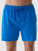 Spodenki męskie - Szorty do pływania plażowe męskie 4F 4FWSS24UBDSM085-36S Niebieski - miniaturka - grafika 1