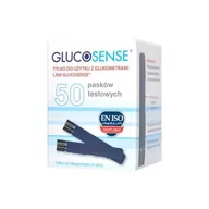 Glukometry i akcesoria dla diabetyków - Genexo Glucosense elektroda enzymat 50 pasków 8111601 - miniaturka - grafika 1