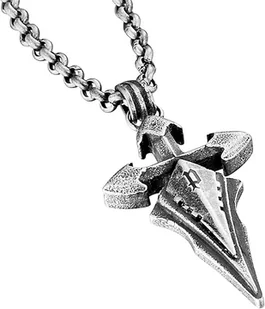 JEWELER'S POLICE PJ25329PSE-02. Naszyjnik, Kolor szary. Mężczyzna. - Naszyjniki - miniaturka - grafika 1