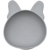 Miseczki i talerzyki dla dzieci - Melii Silicone Suction Bowl miska silikonowa z przyssawką Bulldog 2x300 ml - miniaturka - grafika 1
