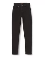 Spodnie damskie - Lee Legendary dżinsy damskie skinny, czarny, 38W / 31L - miniaturka - grafika 1