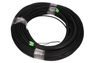 Extralink Patchcord 2J SC/APC-SC/APC Jednomodowy, Zewnętrzny, Duplex, G657A2, 125m - Kable światłowodowe - miniaturka - grafika 1