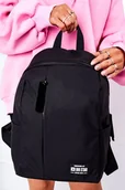 Plecaki - Damski Sportowy Plecak Big Star HH574110 Czarny - miniaturka - grafika 1