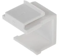 Akcesoria do monitoringu - Zaślepka keystone FX-Z biała opakowanie 10 sztuk - miniaturka - grafika 1