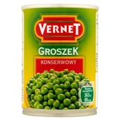 Warzywa w marynacie - Vernet GROSZEK KONSERWOWY VERNET 400ML 6PACK) zakupy dla domu i biura! 49743800 - miniaturka - grafika 1