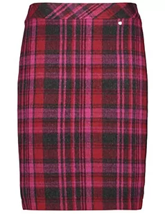 GERRY WEBER Edition Damska spódnica 711030-66309, fioletowa/różowa/czerwona/pomarańczowa kratka, 42 (DE) - Spódnice - miniaturka - grafika 1