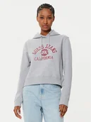 Bluzy damskie - Guess Bluza W5RQ29 K68I4 Szary Regular Fit - miniaturka - grafika 1