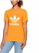 Koszulki i topy damskie - Koszulka Damska Adidas (Dh3178) R:40 Żółta T-Shirt - miniaturka - grafika 1