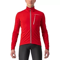 Kurtki męskie - CASTELLI Męska kurtka Go, czerwony/srebrny szary, XL, czerwony / srebrny szary, XL - miniaturka - grafika 1