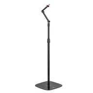 Inne akcesoria audio-wideo - Stojak na mikrofon maclean mc-337 metalowy, regulacja wysokości 626-1694 mm, 1kg max MC-337 - miniaturka - grafika 1