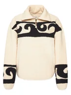 Bluzy damskie - Billabong Bluza EBJPF00119 Beżowy Regular Fit - miniaturka - grafika 1