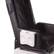 Fotele kosmetyczne - Fotel do pedicure z masażem BR-2310 Czarny - miniaturka - grafika 1