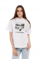 Koszulki i topy damskie - WRANGLER HIGH RIB GIRLFRIEND WHITE W7Q9GH989 XL - miniaturka - grafika 1