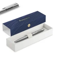 Zestawy piśmiennicze - Długopis Waterman Allure Chrome CT z grawerem - miniaturka - grafika 1