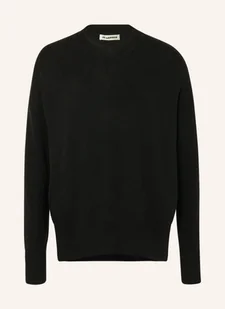 Jil Sander Sweter Z Kaszmiru schwarz - Moda i Uroda OUTLET - miniaturka - grafika 1
