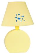 Lampy stojące - Candellux OFELIA Lampka STOŁOWA 1X40W E14 Żółty 41-62492 - miniaturka - grafika 1