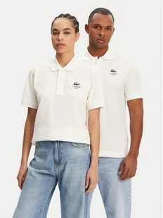 Lacoste Polo PH2723 Écru Regular Fit - Koszulki i topy damskie - miniaturka - grafika 1