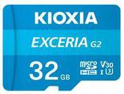 Karty pamięci - Karta microSD KIOXIA 32GB UHS I U3 V30 adapter - miniaturka - grafika 1