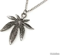 Wisiorki - WISIOREK MARIHUANA reggae rasta hippie rośliny liść (rr10) - miniaturka - grafika 1