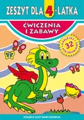 Edukacja przedszkolna - Literat Zeszyt dla 4-latka Małgorzata Korczyńska - miniaturka - grafika 1