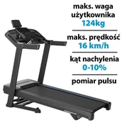 Bieżnie - Bieżnia elektryczna HORIZON 5.0AT-21 1864W 16km/h - miniaturka - grafika 1