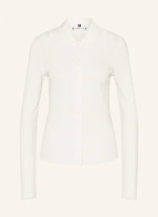 Tommy Hilfiger Bluzka Z Dzianiny weiss - Bluzki damskie - miniaturka - grafika 1