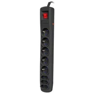 Listwy zasilające - Armac Listwa zasilająca ARC8 8 gniazd 1.5 m czarna 1_796786 1_796786 - miniaturka - grafika 1