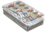 Żelki - Fini Żelki Kwaśne O Smaku Owocowym - Paski Fantazja 1125G - miniaturka - grafika 1