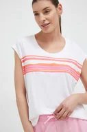 Koszulki sportowe damskie - Columbia t-shirt damski kolor biały - miniaturka - grafika 1