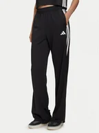 Spodnie sportowe damskie - adidas Spodnie dresowe Tiro Cut 3-Stripes Mesh JG4103 Czarny Loose Fit - miniaturka - grafika 1