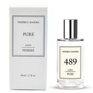 Wody i perfumy damskie - FM Frederico Mahora Pure 489, Perfumy damskie, 50ml - miniaturka - grafika 1