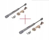 Zawiasy, okucia i inne akcesoria - Podnośnik gazowy siłownik meblowy Rejs 80N+Gratis - miniaturka - grafika 1